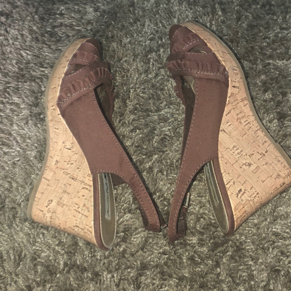 American Eagle by Payless Cork Wedge - Picture 7 of 10